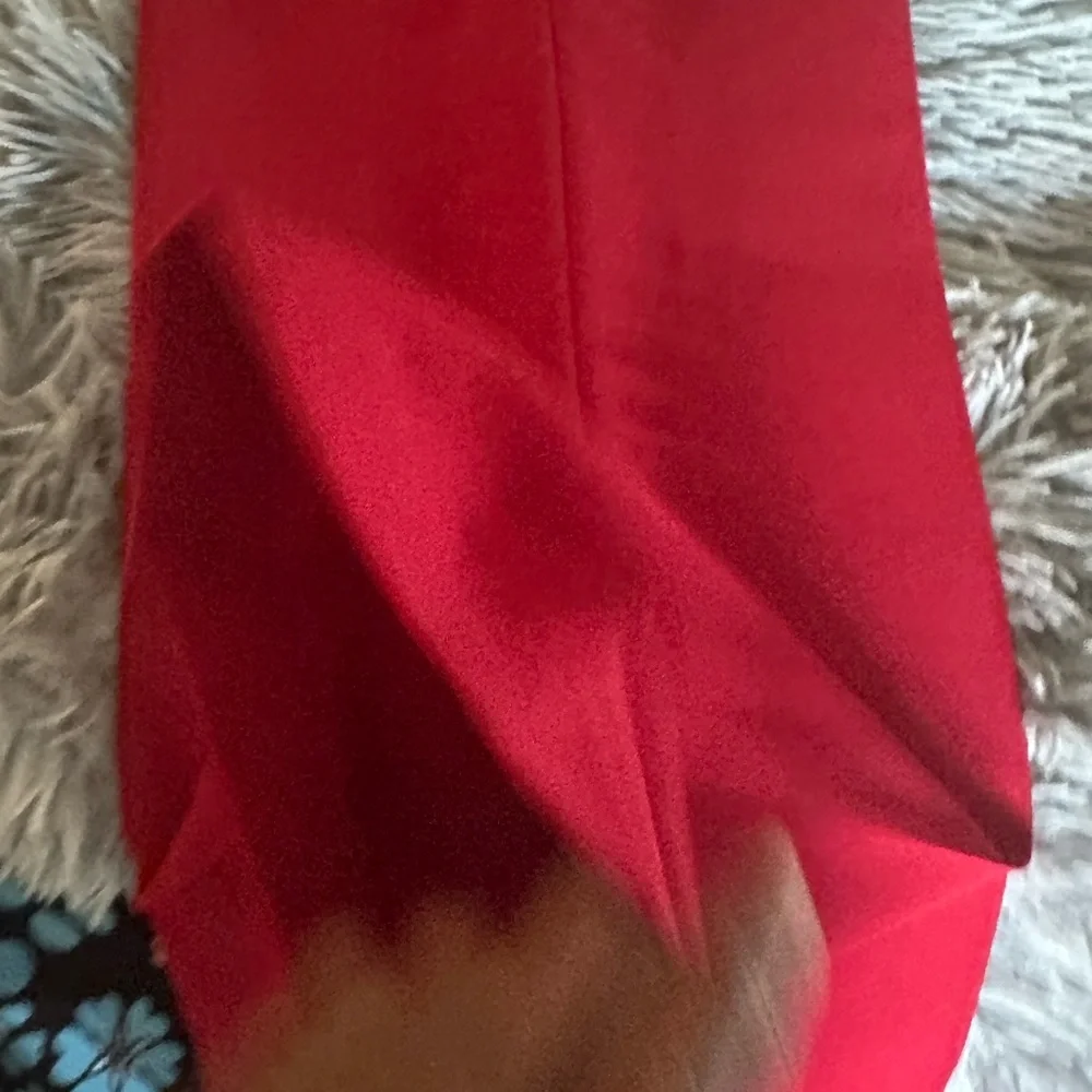 Zara Vibrant Red Pants - Picture 12 of 16